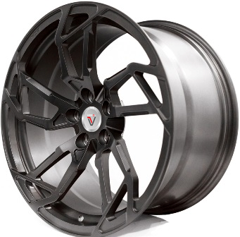 фото диска VISSOL R19 ET36 DIA66,6 PCD:5/112 черный матовый