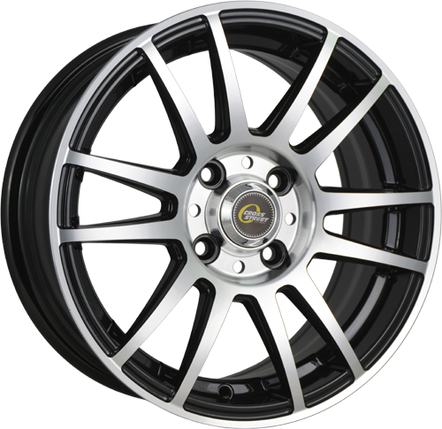 фото диска Cross Street R17 ET50 DIA63,3 PCD:5/108 черный полированный