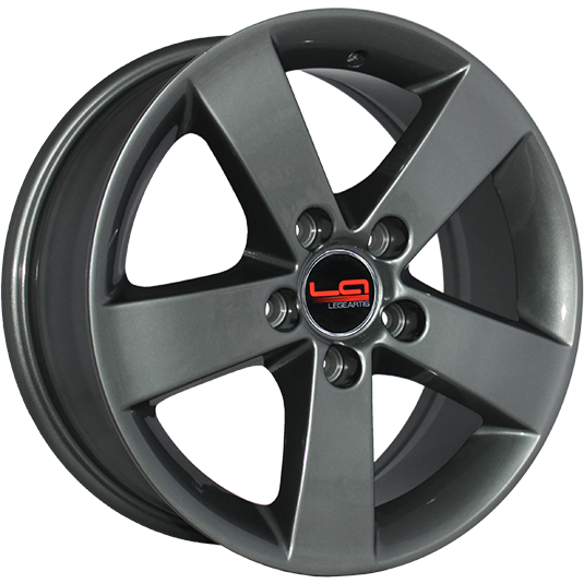 фото диска Replica LA R16 ET45 DIA64,1 PCD:5/114,3 насыщенный темно-серебристый