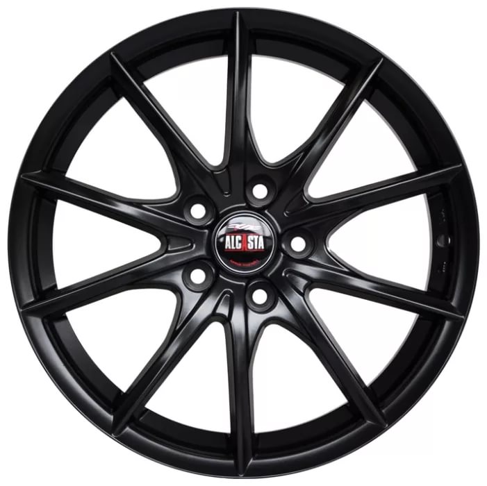 фото диска Alcasta R17 ET42 DIA56,6 PCD:5/105 черный матовый