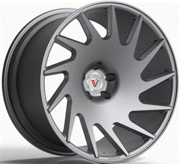 фото диска VISSOL R22 ET38 DIA74,1 PCD:5/120 БЛЕСТЯШИЙ ГРАФИТОВЫЙ