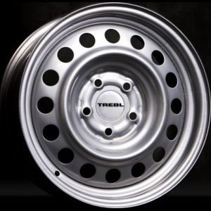 фото диска TREBL R15 ET45 DIA57,1 PCD:5/112 серебро
