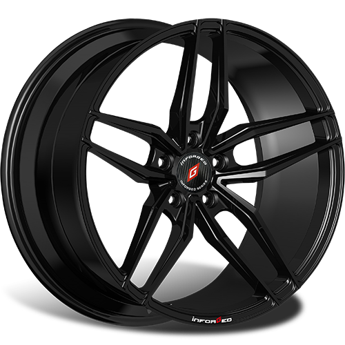 фото диска Inforged R17 ET42 DIA57,1 PCD:5/112 черный полированный