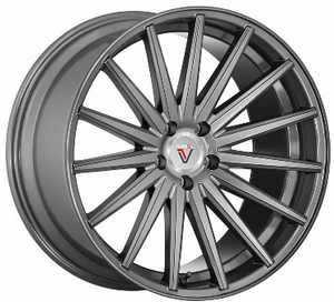 фото диска VISSOL R20 ET44 DIA66,6 PCD:5/112 БЛЕСТЯШИЙ ГРАФИТОВЫЙ