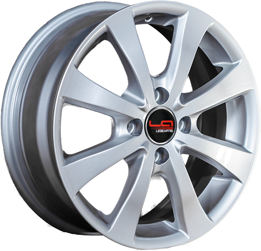 фото диска Replica LA R16 ET52 DIA54,1 PCD:4/100 серебристый