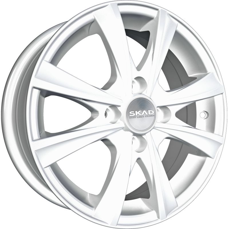 фото диска СКАД R15 ET45 DIA60,1 PCD:4/100 белый