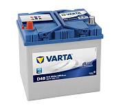  Аккумулятор VARTA Blue Dynamic (D48) 60 Ач 540 А прямая полярность без бортика
